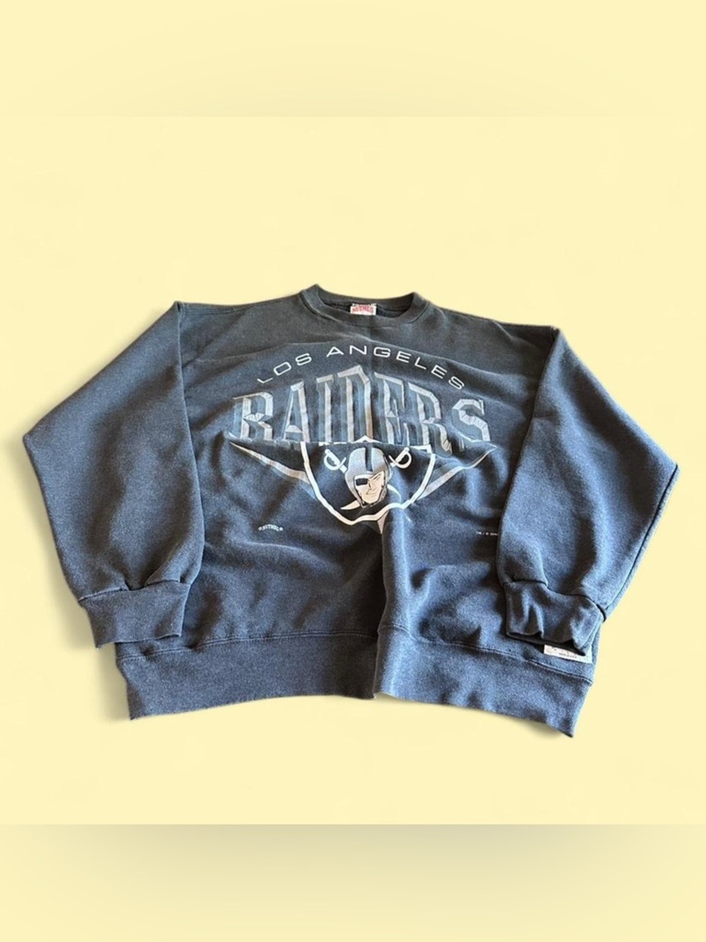 Vintage Los Angeles Raiders Nutmeg Sweatshirt Gray Made USA Men’s L